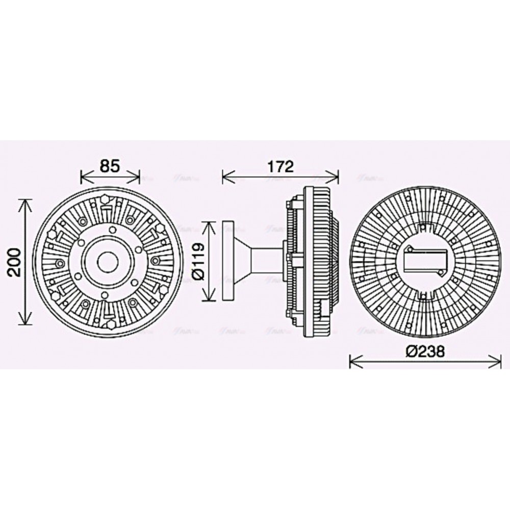 Image for AVA Cooling - Fan Clutch