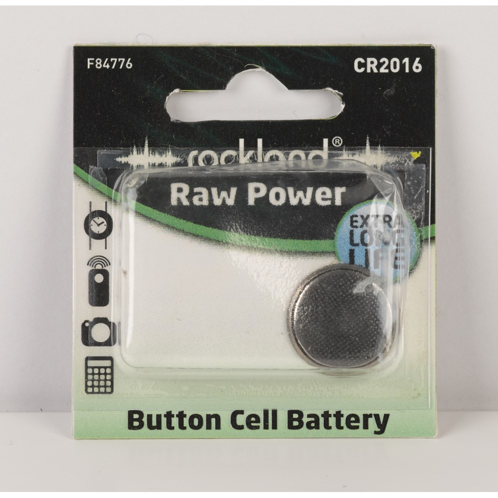Image for Rockland F84776 CR2016 Raw Power Fob Battery