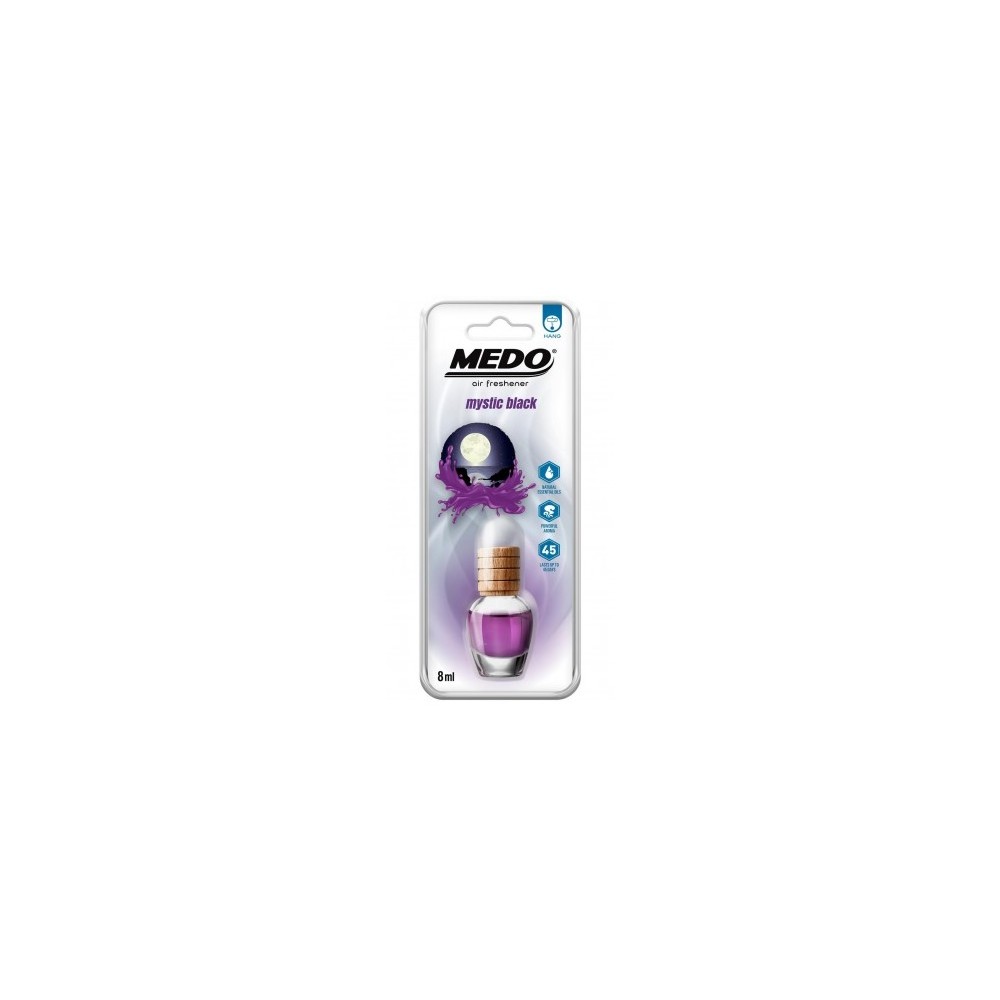 Image for Medo Glass Jar Air Freshener Mystic Black Scent
