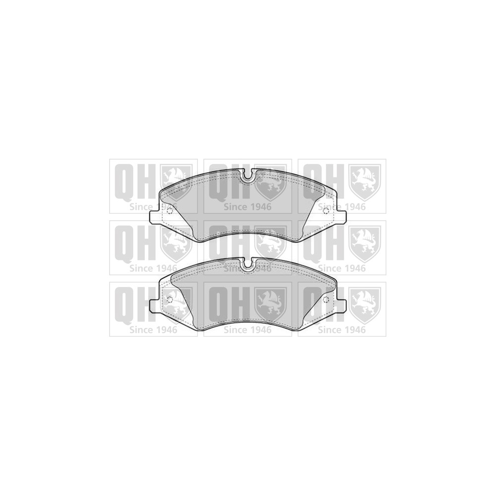 Image for QH BP1735 BRAKE PAD SET