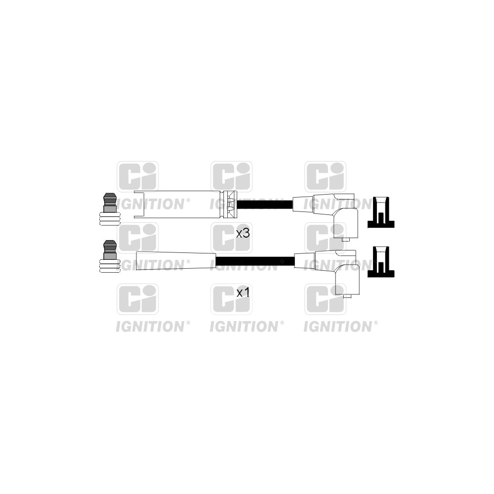 Image for CI XC1080 Ignition Lead Set