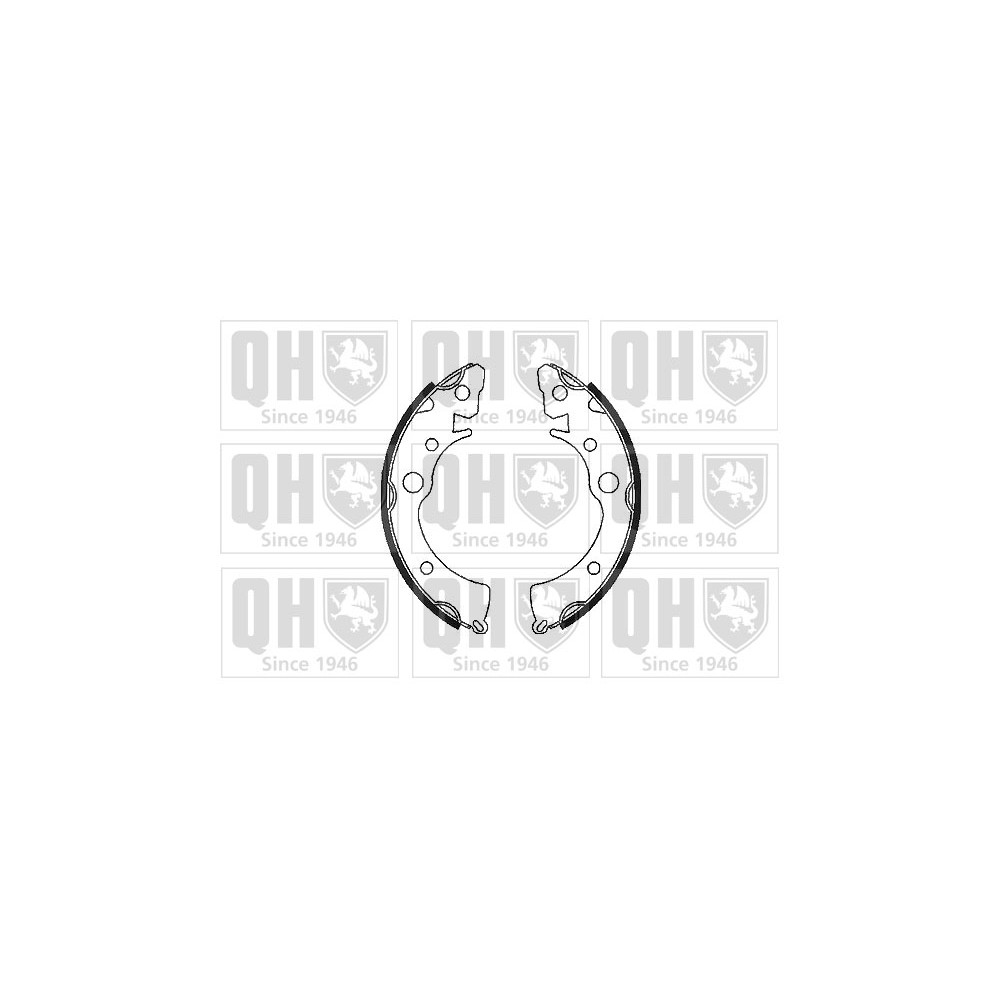 Image for QH BS689 Brake Shoes