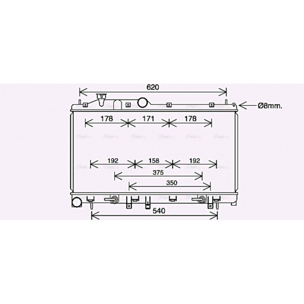 Image for AVA Cooling - Radiator