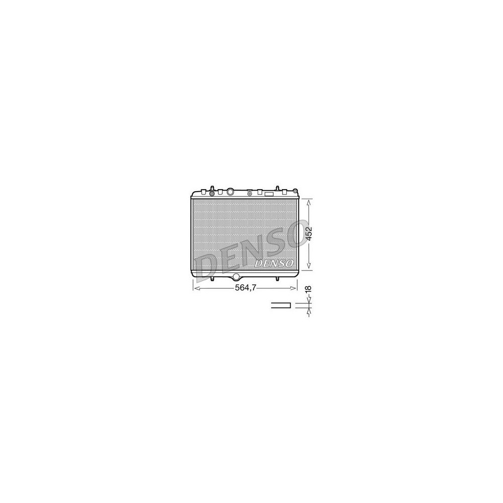 Image for Denso Radiator DRM21055