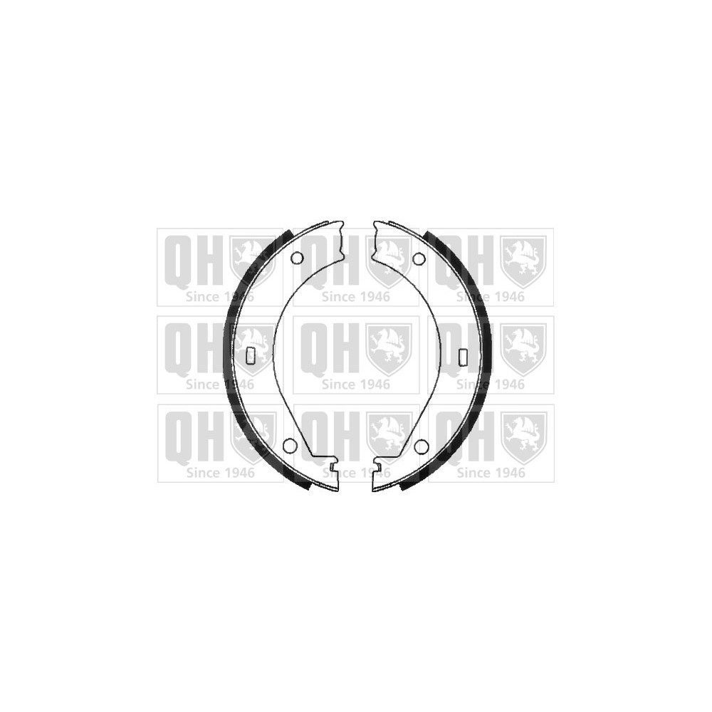 Image for QH BS811 Brake Shoes
