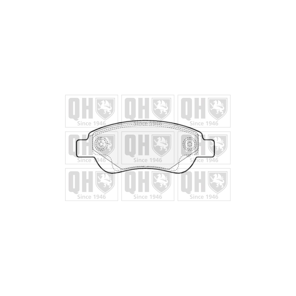 Image for QH BP1505 Brake Pad Set