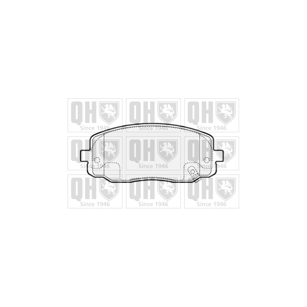 Image for QH BP1515 Brake Pad Set