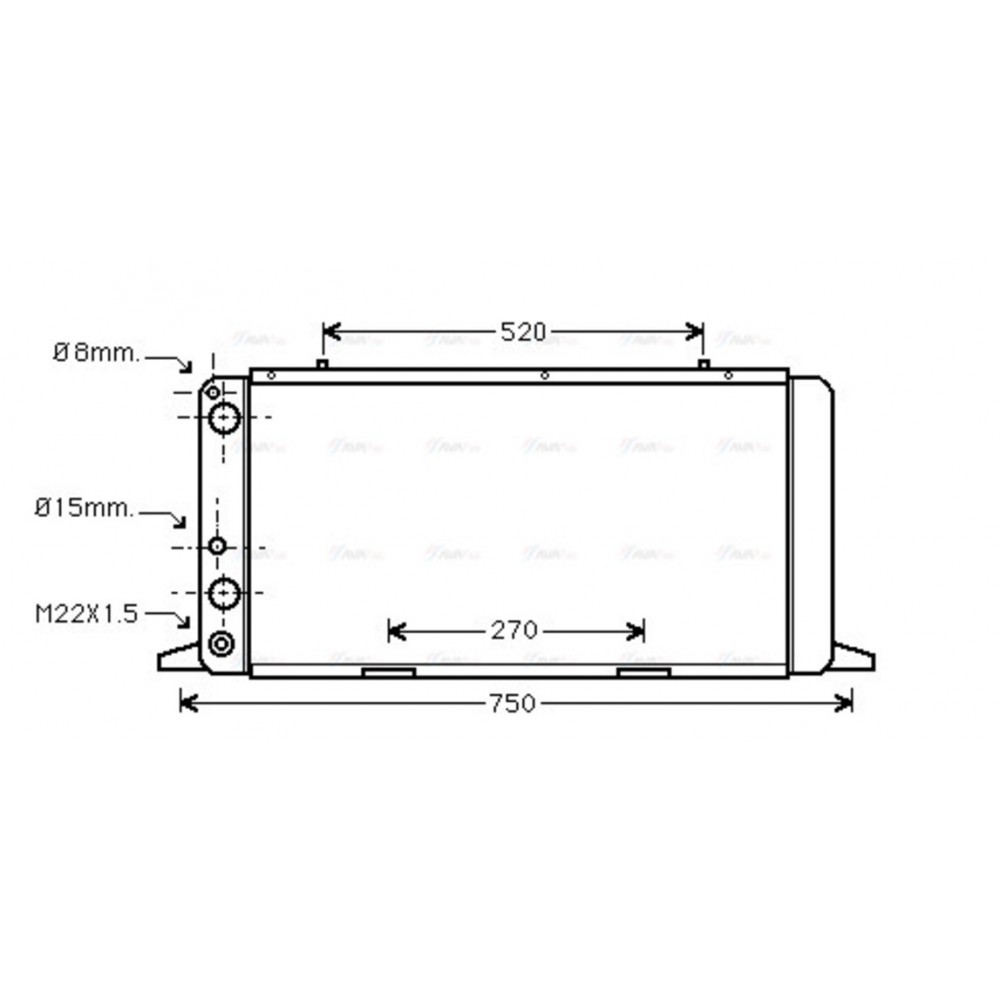 Image for AVA Cooling - Radiator