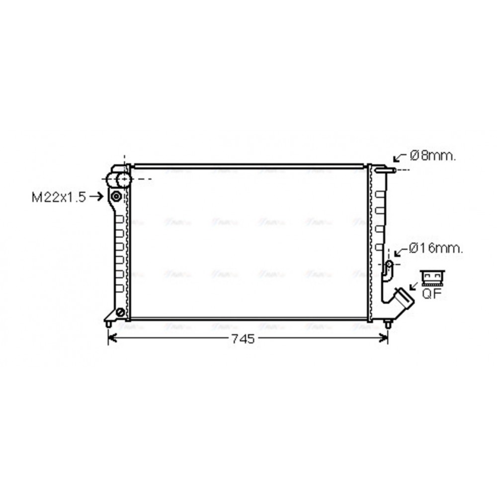 Image for AVA Cooling - Radiator
