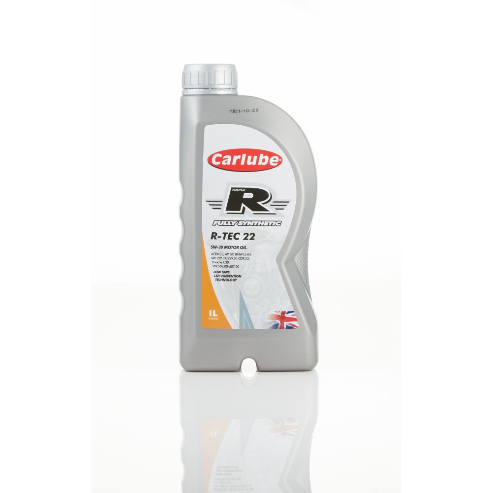 Image for CARLUBE TRIPLE R 5W30 R TEC 22 VW 1ltr