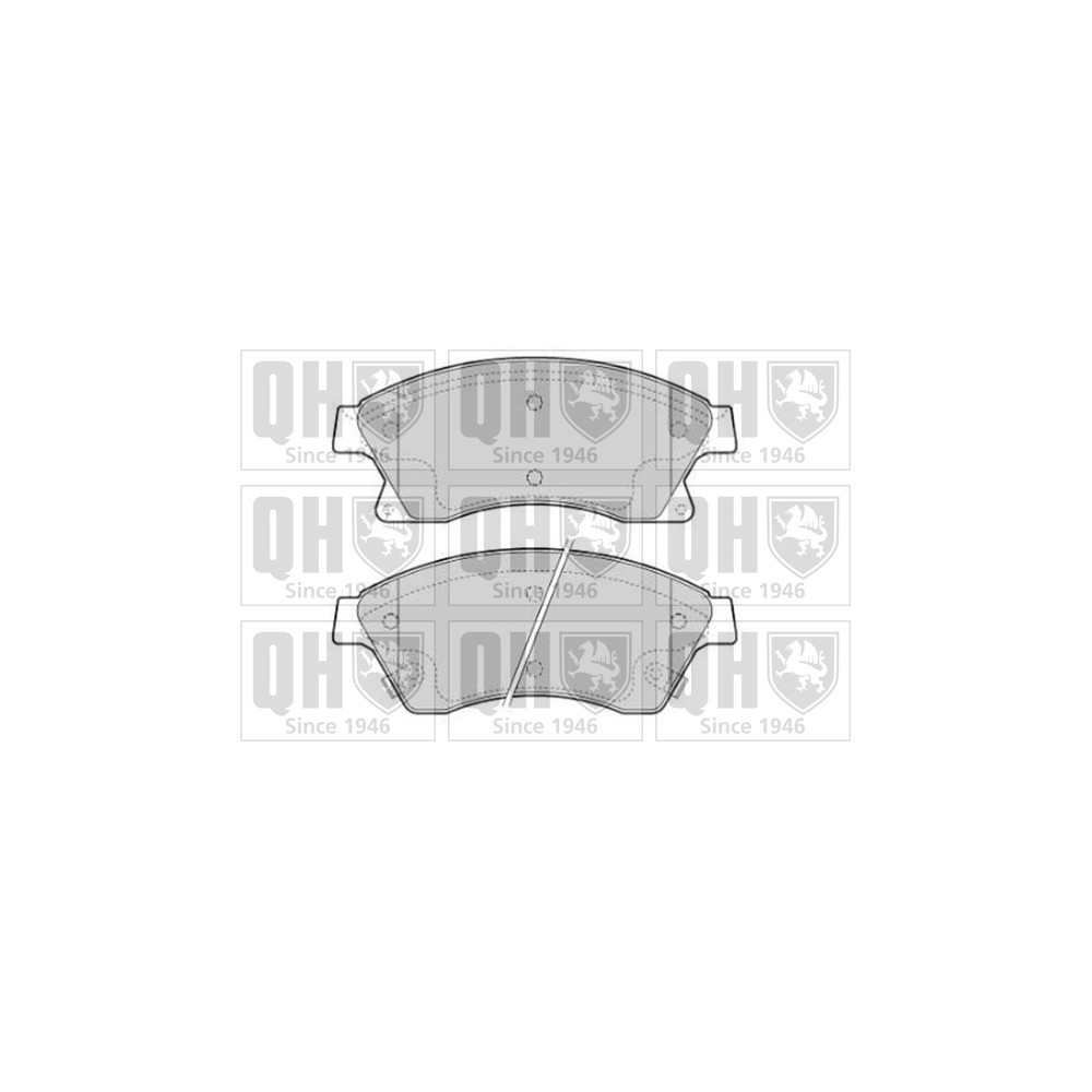 Image for QH BP1762 Brake Pad Set