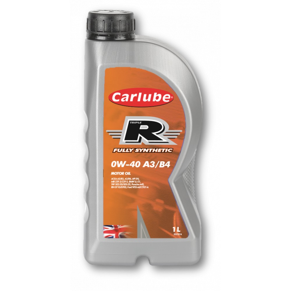 Image for Carlube XGH010 Triple R 0W-40 Fully Synthetic Engine Oil 1L
