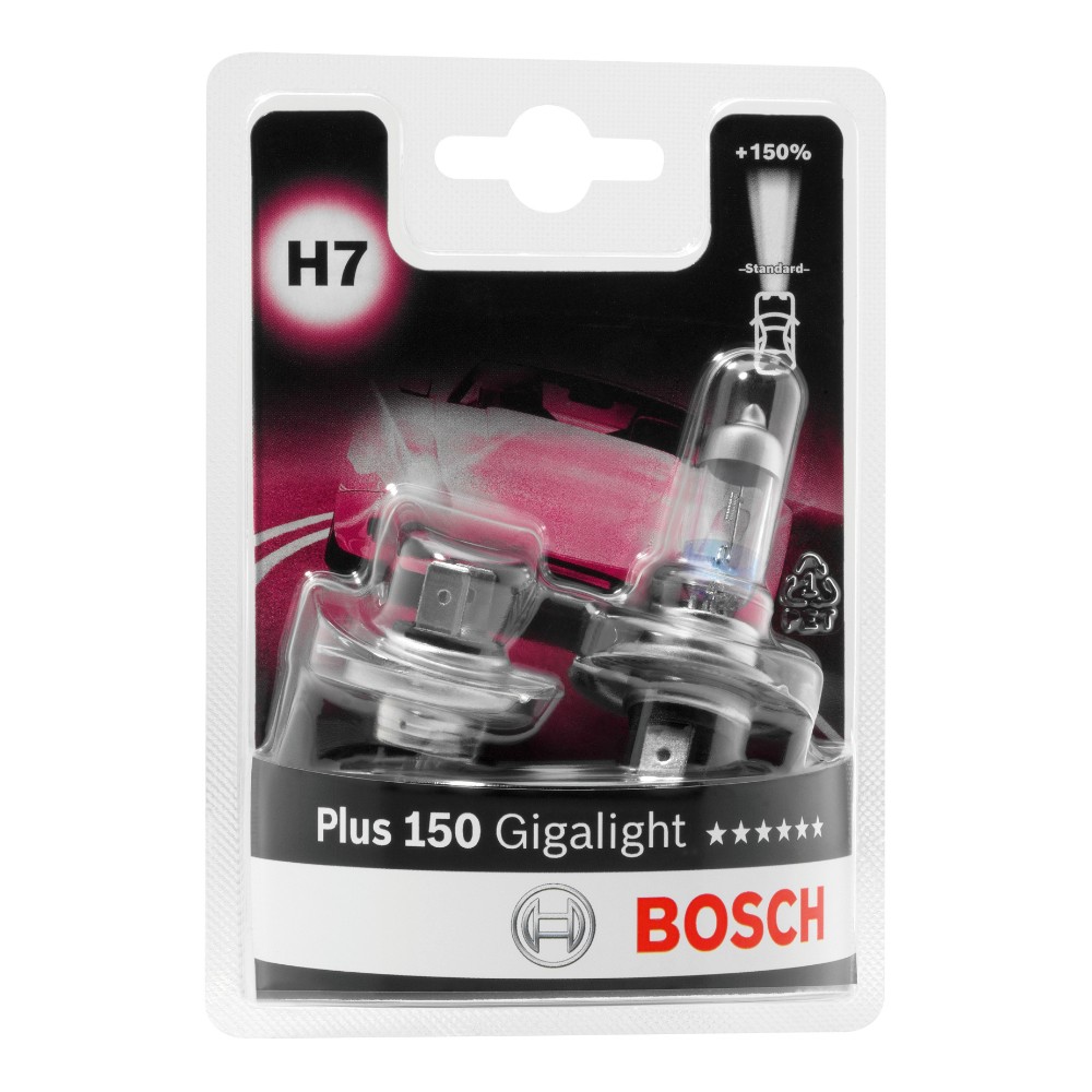 Image for Bosch Plus 150 Gigalight H7 12V 55W Set