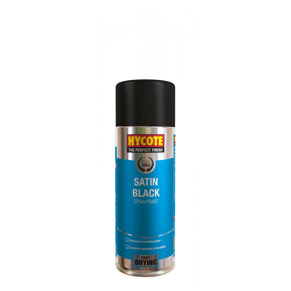 Image for Hycote XUK0271 Satin Black 400ml