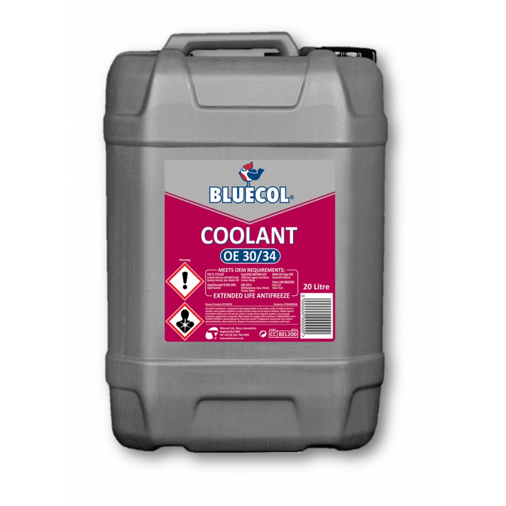 Image for Bluecol BEL200 Coolant OE 30/34 Extended