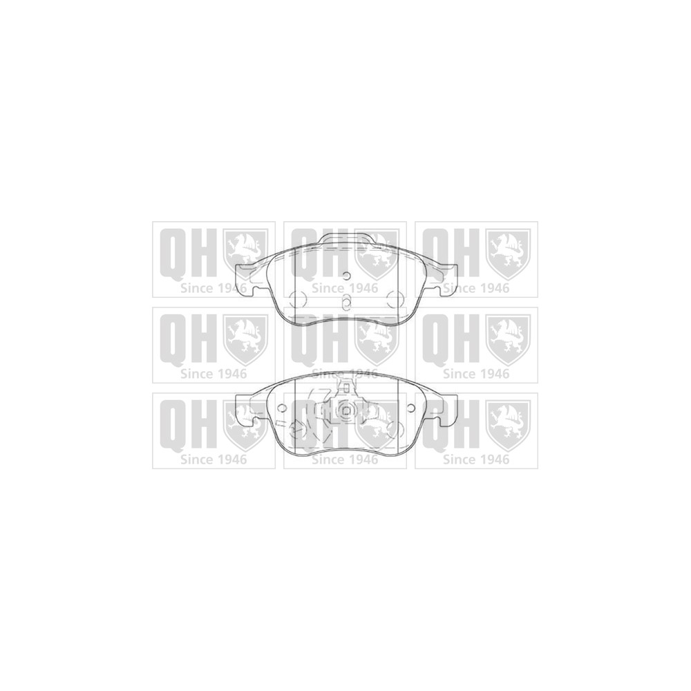 Image for QH BP1655 Brake Pad Set