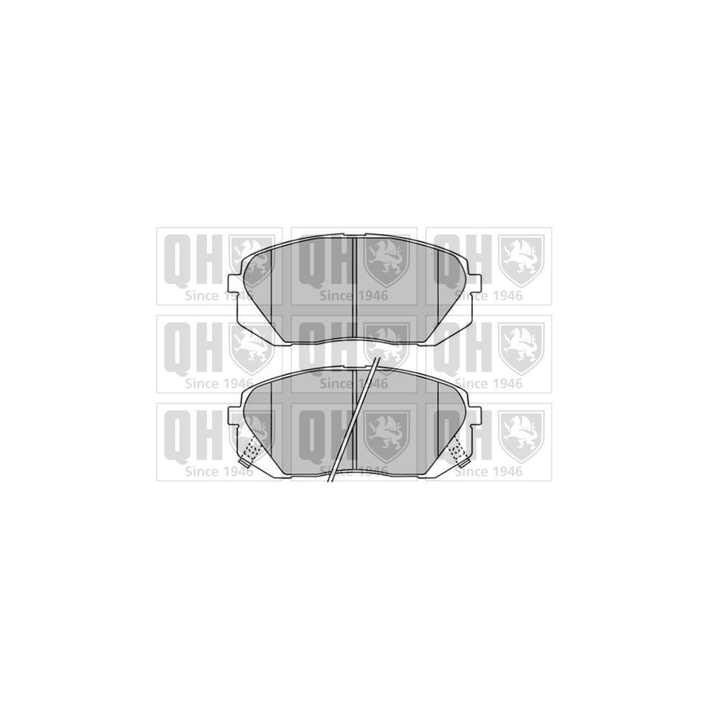 Image for QH BP1592 Brake Pad Set