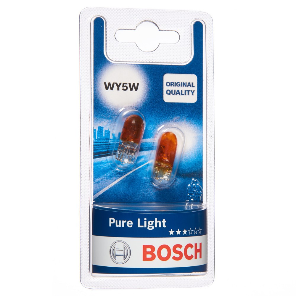Image for Bosch Pure Light Wy5W 12V 5W Set