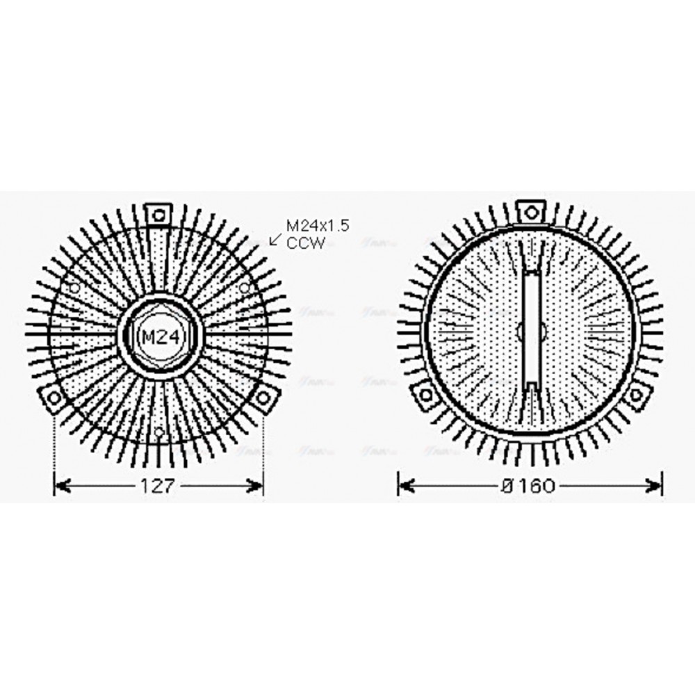 Image for AVA Cooling - Fan Clutch