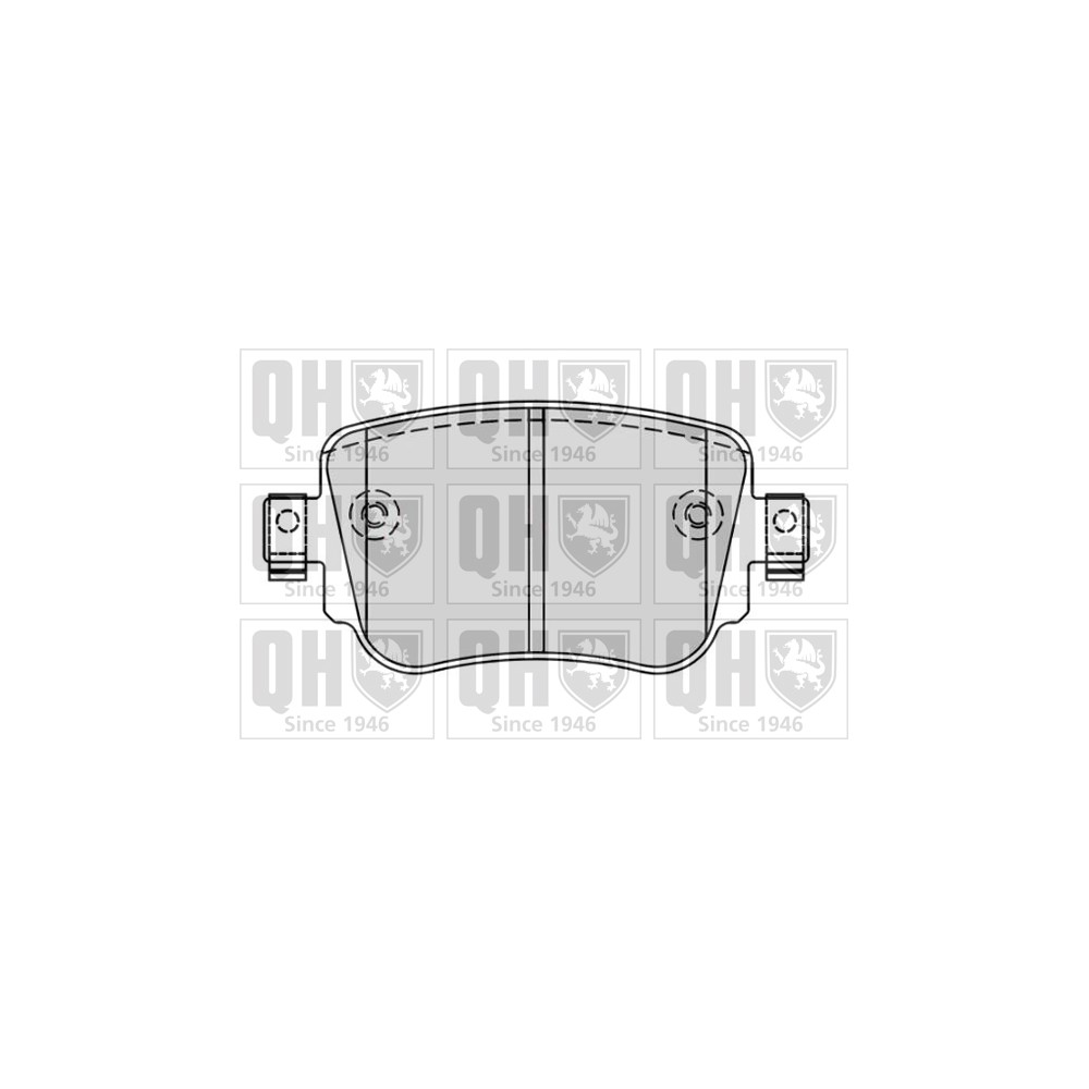 Image for QH BP1843 Brake Pad Set