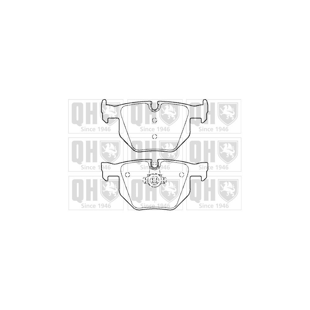 Image for QH BP1466 Brake Pad Set