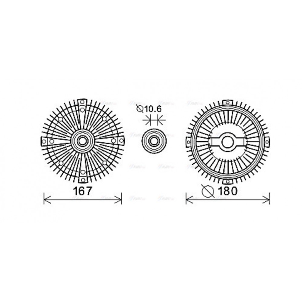 Image for AVA Cooling - Fan Clutch