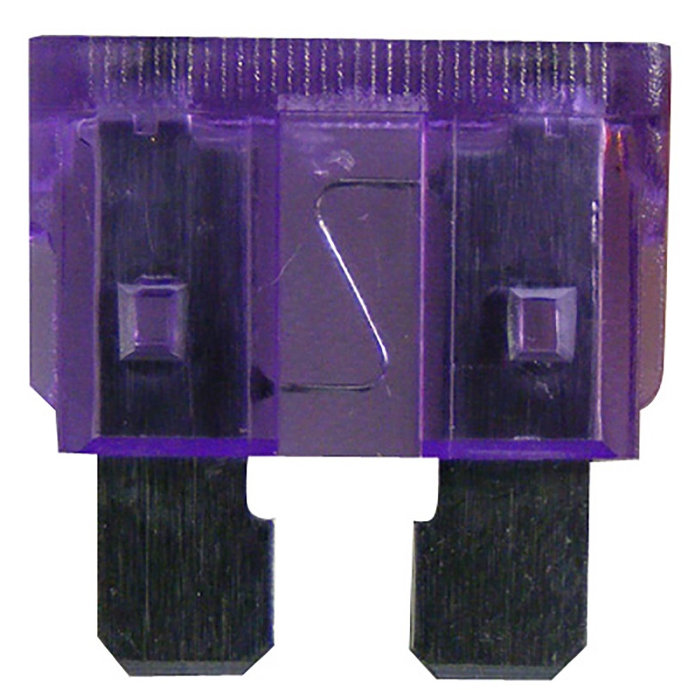 Image for Pearl PWN114 Fuses - Standard Blade - 3A - Pack of 2
