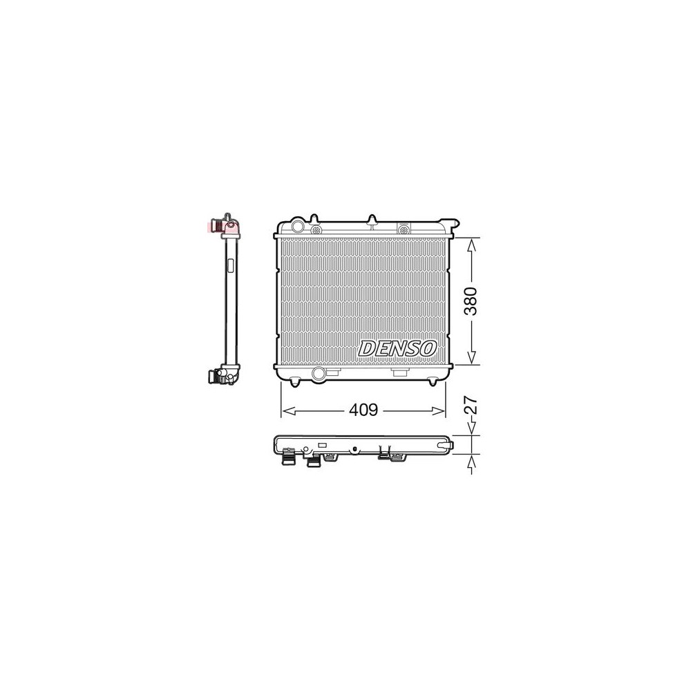 Image for Denso Engine Cooling - Thermal - Radiator