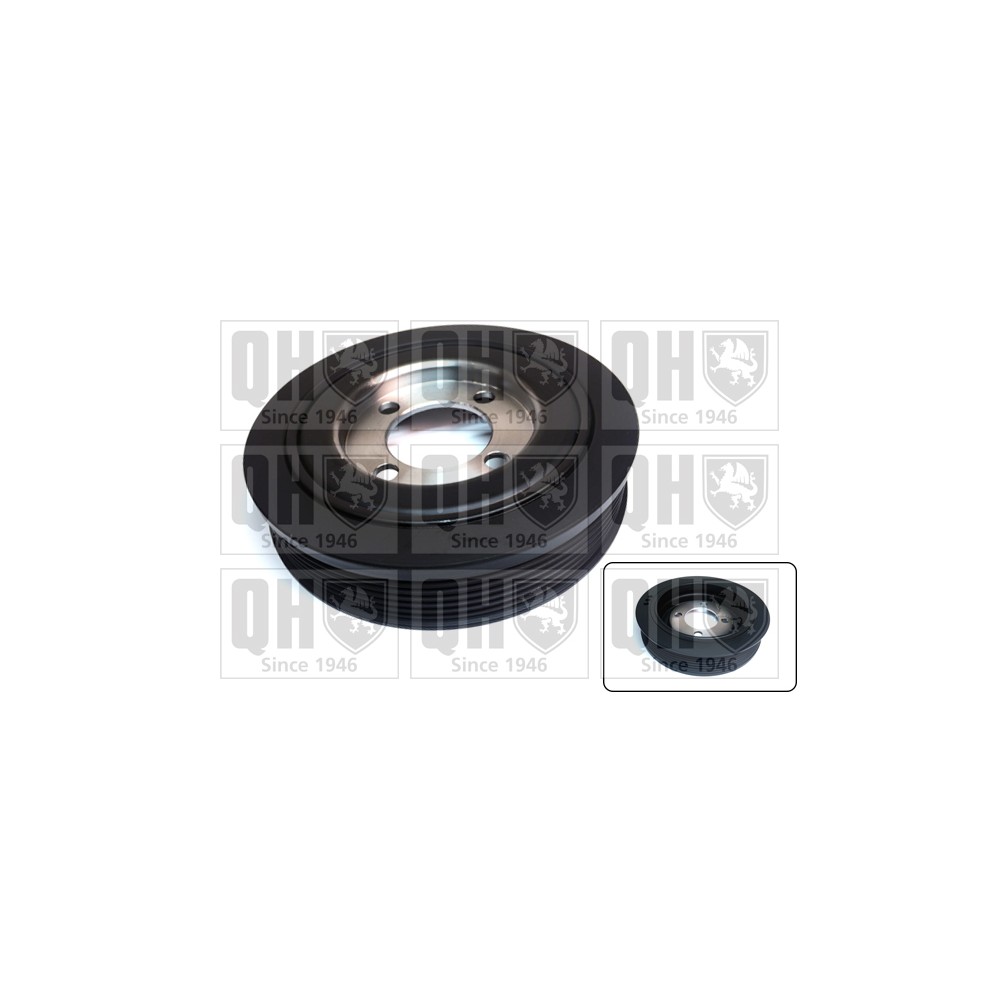 Image for QH QCD108 Crankshaft Damper Pulley