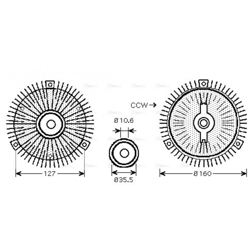 Image for AVA Cooling - Fan Clutch