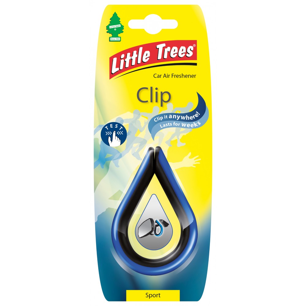 Image for Little Trees LTC006 Vent Clip Air Freshener - Sport