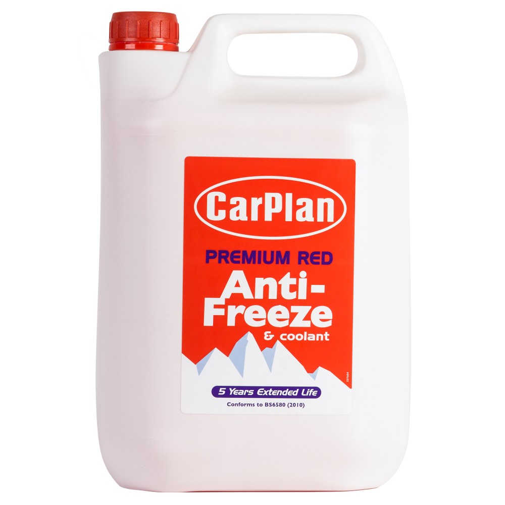 Image for CarPlan FSA005 5 Star Red Antifreeze 5Lt