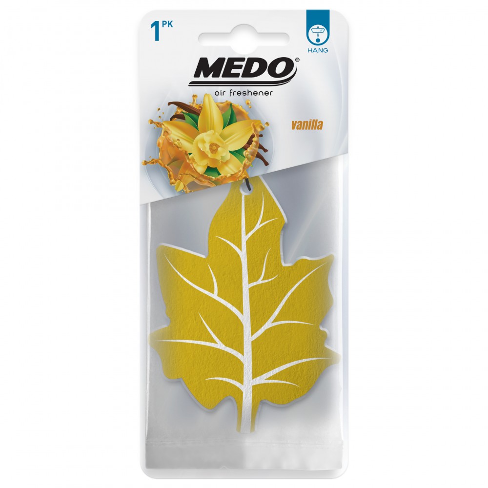 Image for Medo Leaf Vanilla Air Freshener
