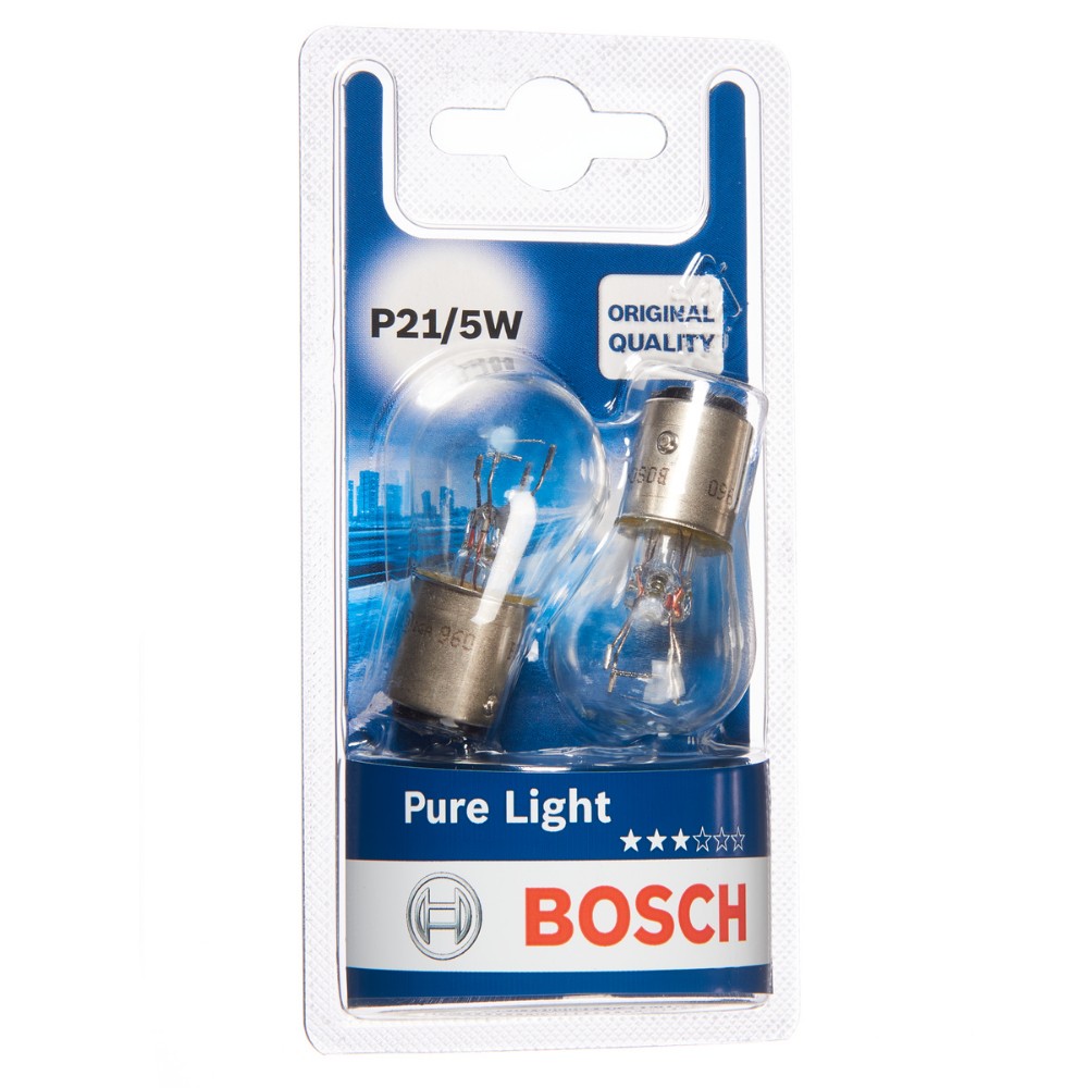 Image for Bosch Pure Light P21/5W 12V 21/5W Set
