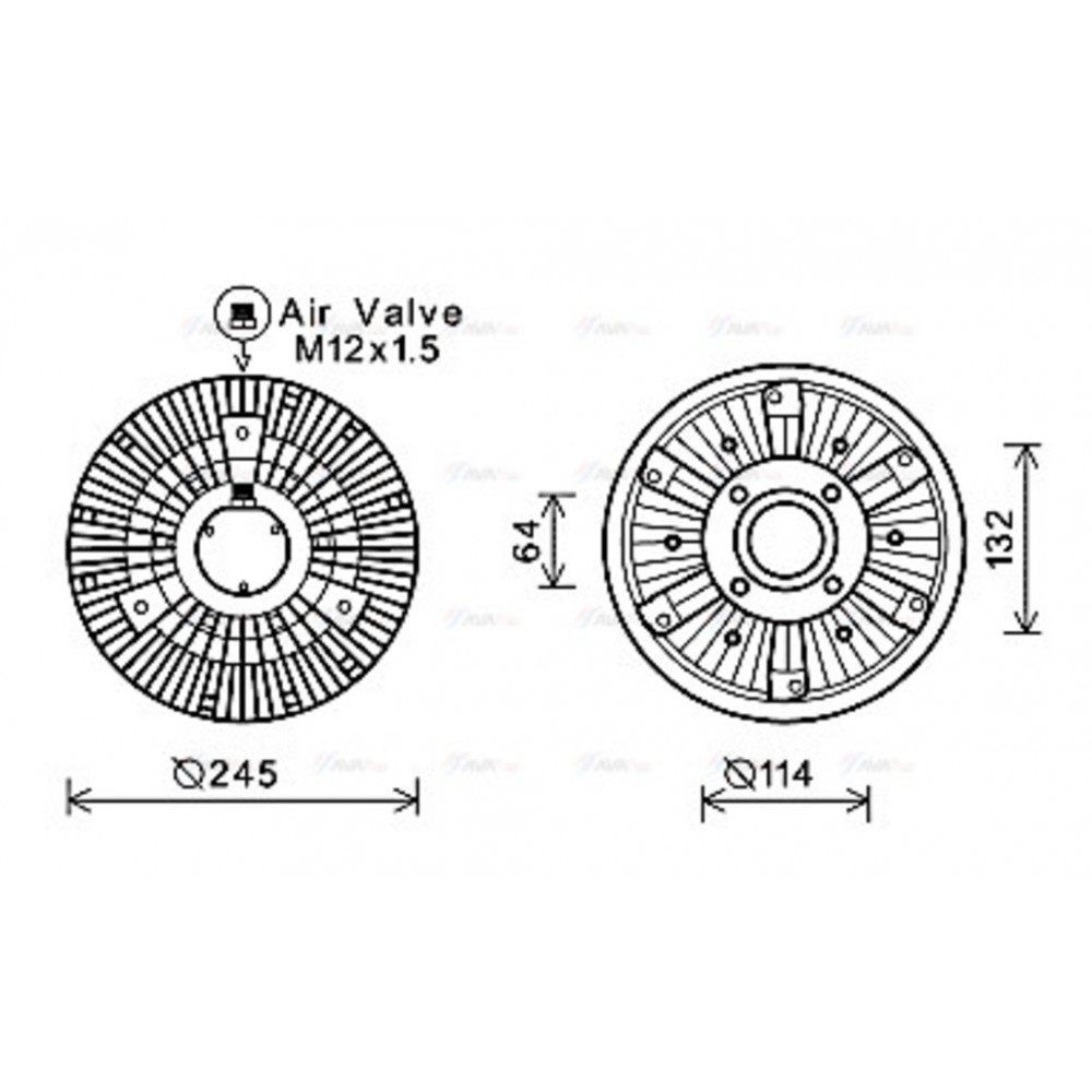 Image for AVA Cooling - Fan Clutch