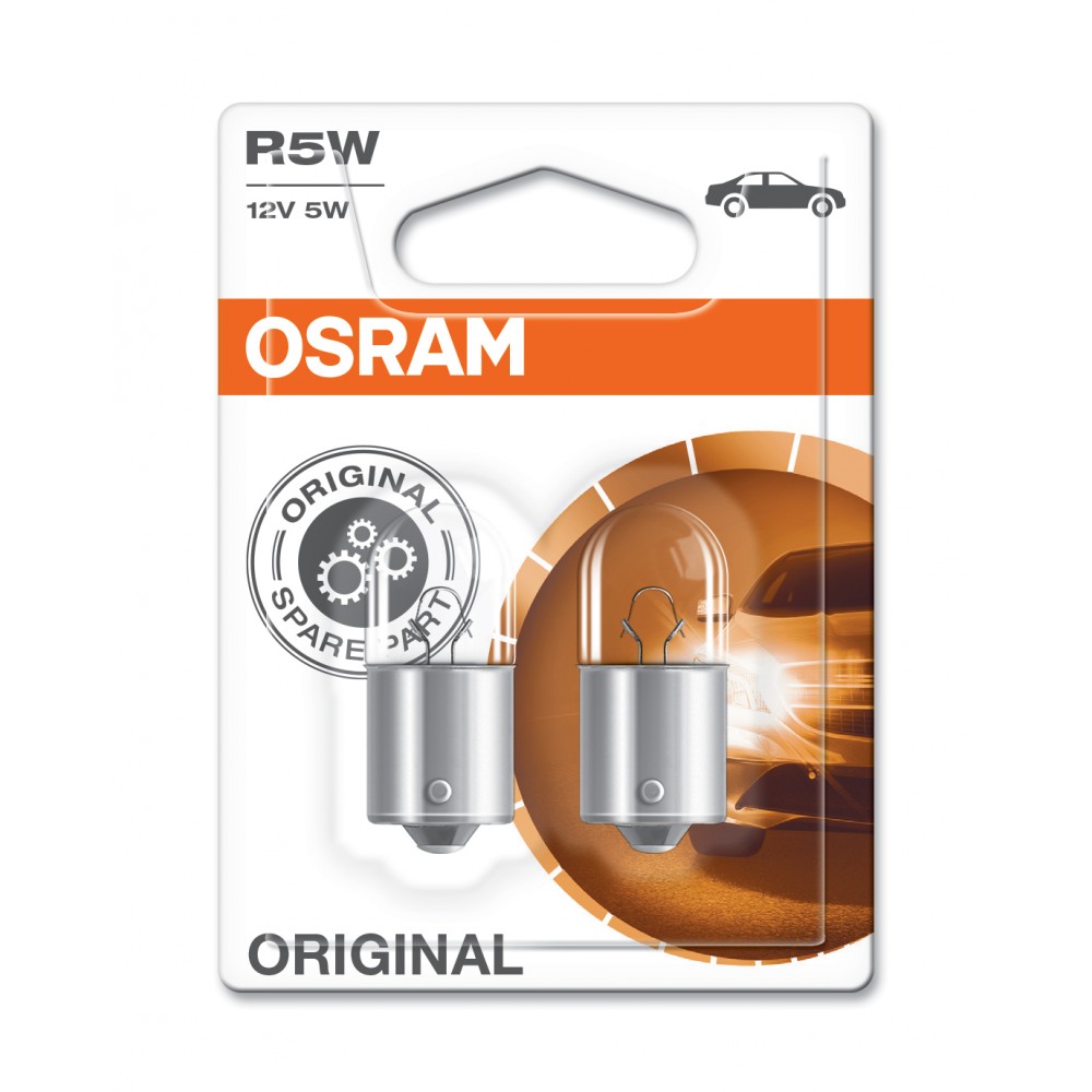 Image for Osram 5007-02B OE 12v 5w BA15s (207) Twin blister