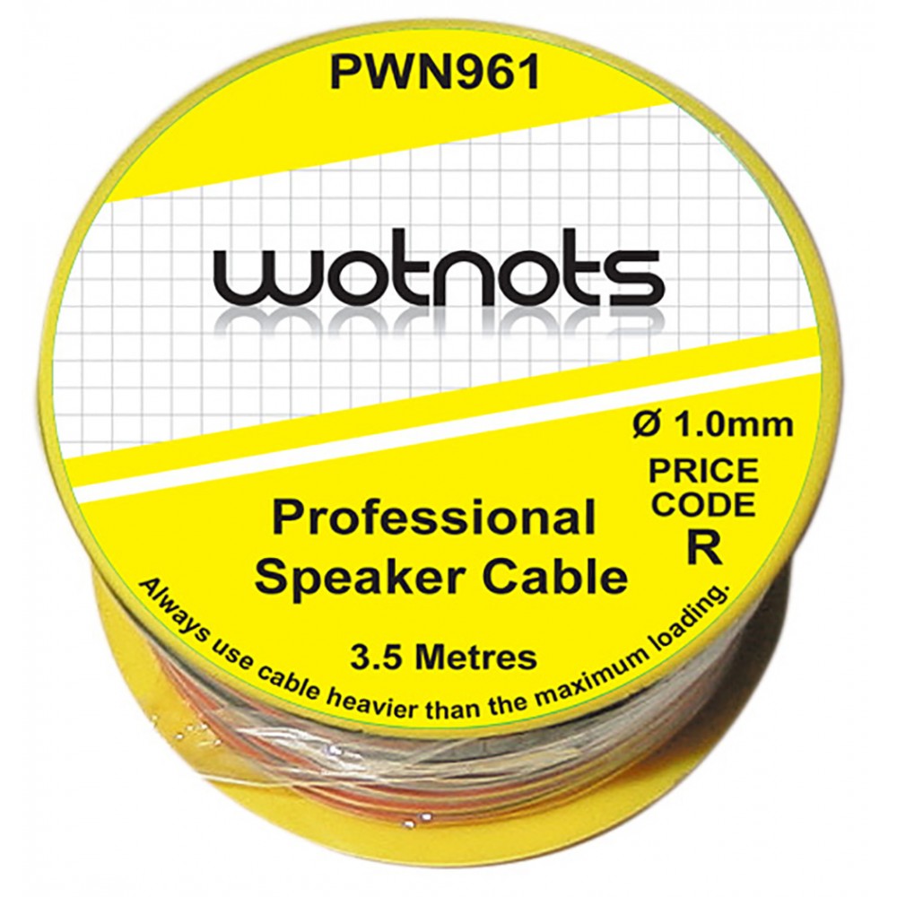 Image for Pearl PWN961 Cable Reel Professional Speaker 1mm 3