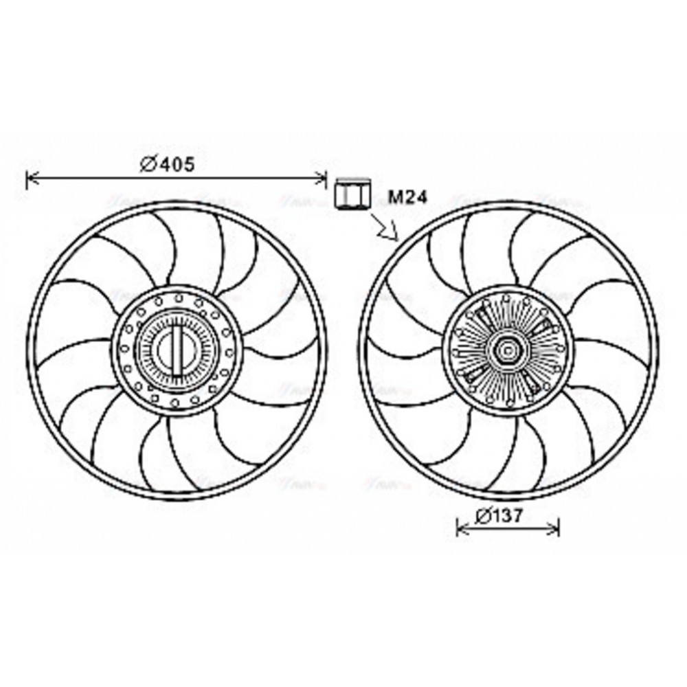 Image for AVA Cooling - Fan Clutch