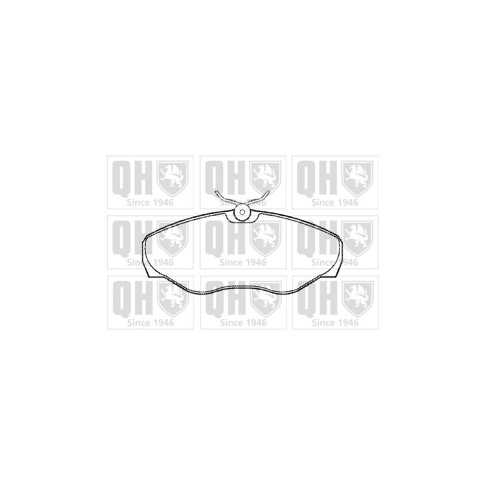 Image for QH BP1305 Brake Pad Set