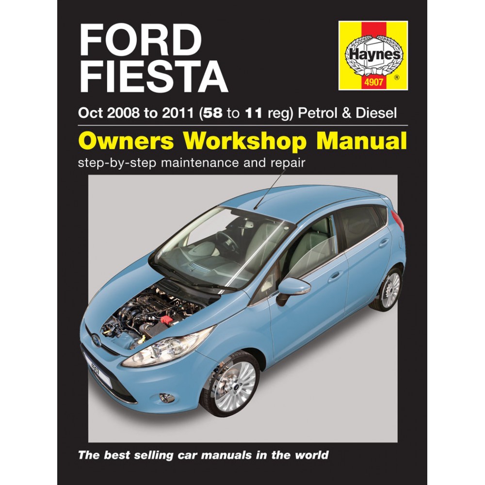 Ford Fiesta Repair Manual Haynes Manual  Workshop Service Manual  2008-2011 4907 