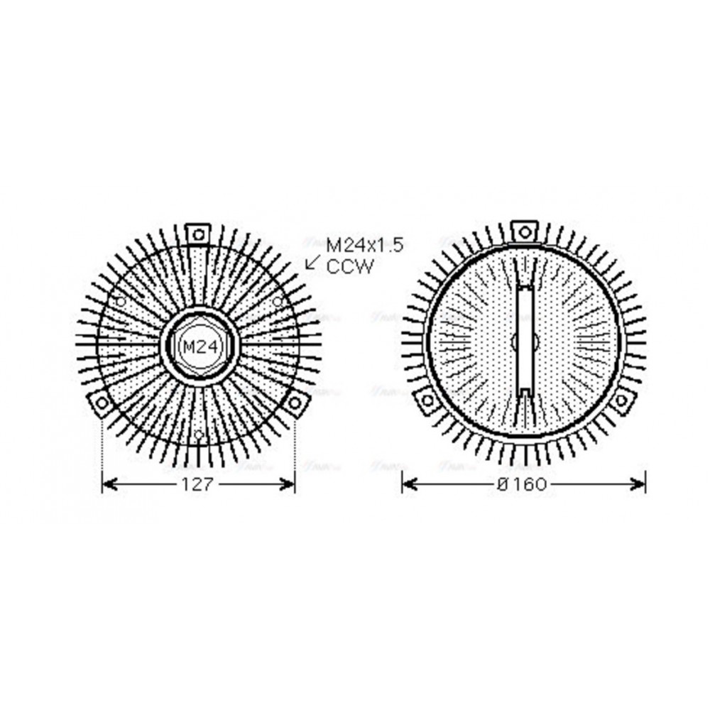 Image for AVA Cooling - Fan Clutch