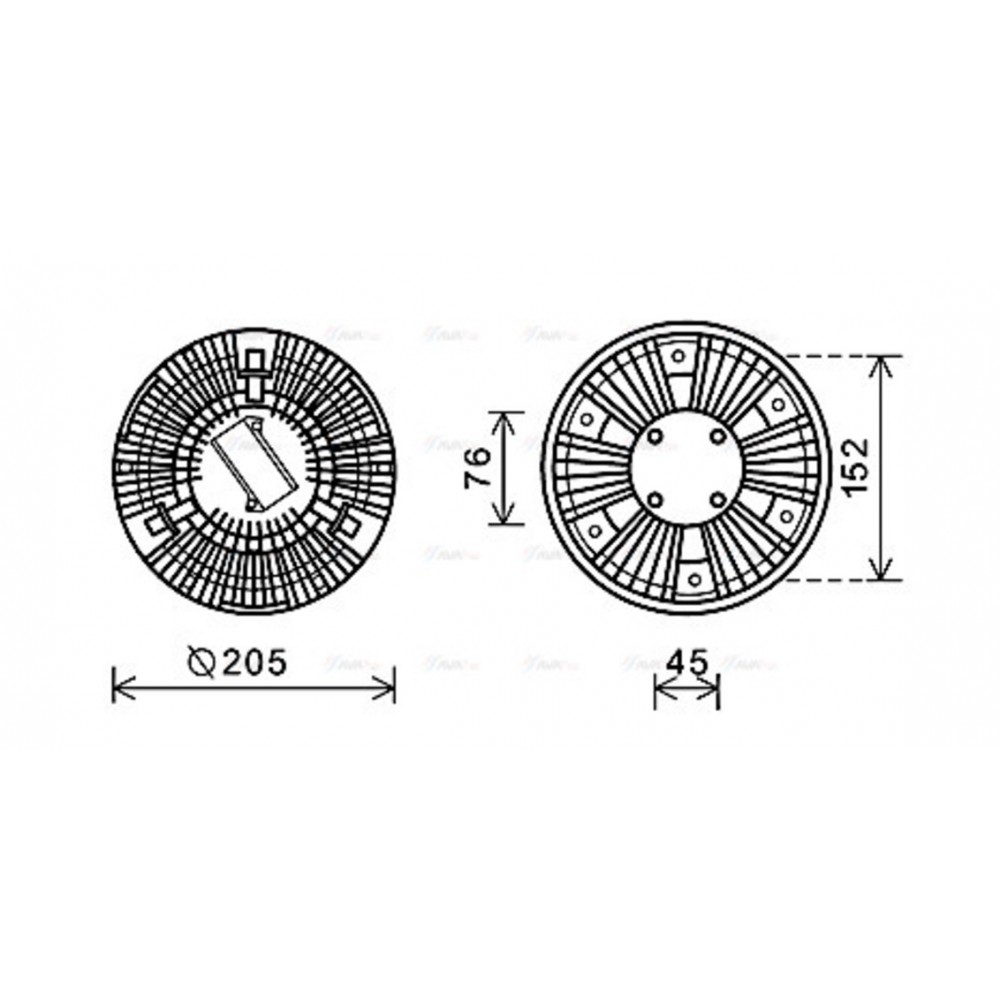 Image for AVA Cooling - Fan Clutch