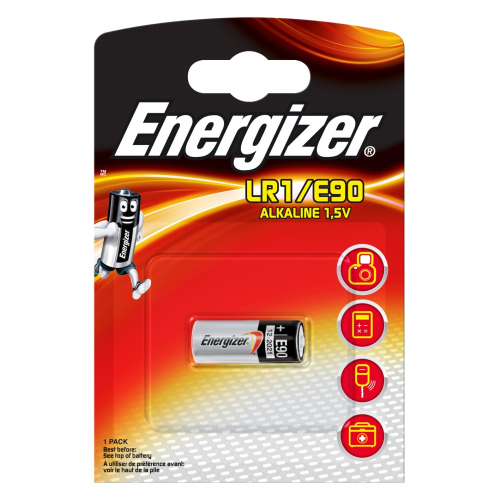 Image for Energizer E300781300 Alkaline LR1/E90 Battery Pack 1