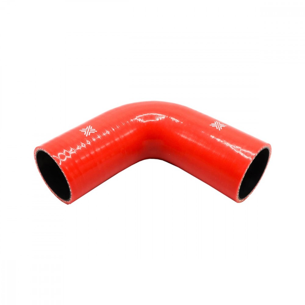 Image for Pipercross Performance Silicone HoseRed 90Ã‚Â° 61mm bore  152mm