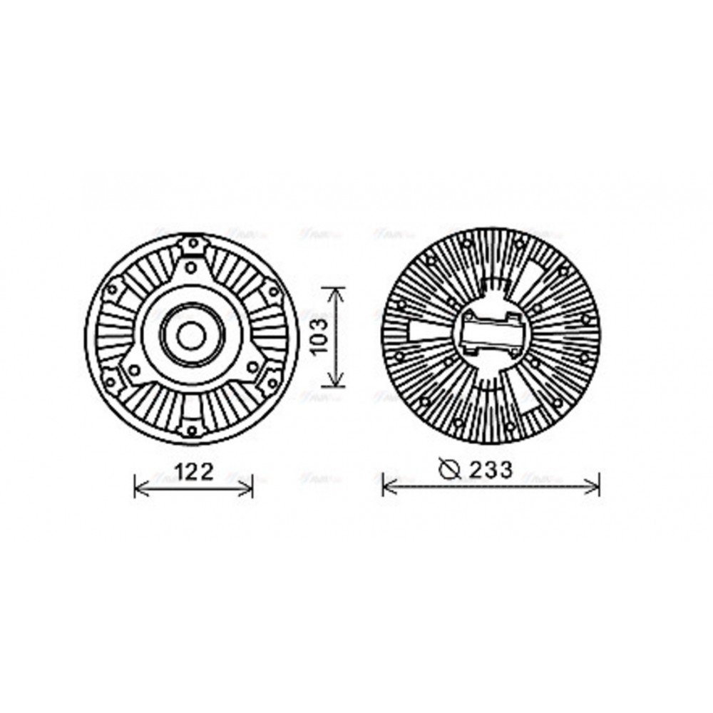 Image for AVA Cooling - Fan Clutch