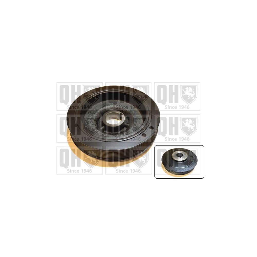 Image for QH QCD15 Crankshaft Damper Pulley