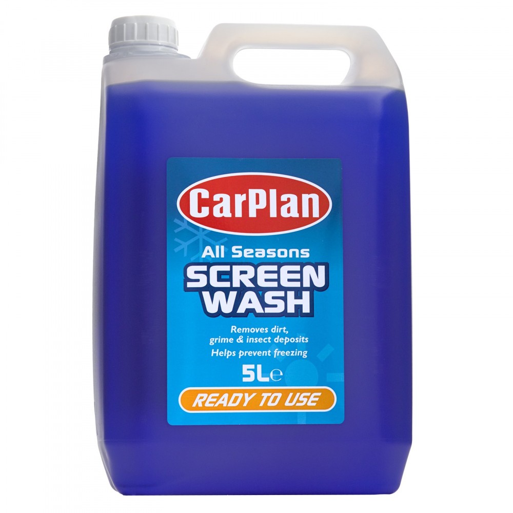 Image for CarPlan ASW055 All Seasons Ready Mixed Screenwash 5L