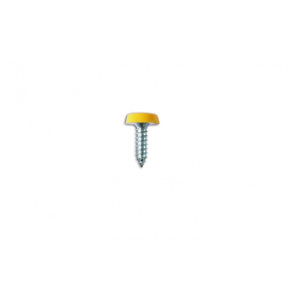 Image for Connect 31543 Number Plate Screw Yellow No 10 x 3/4 Pk 100
