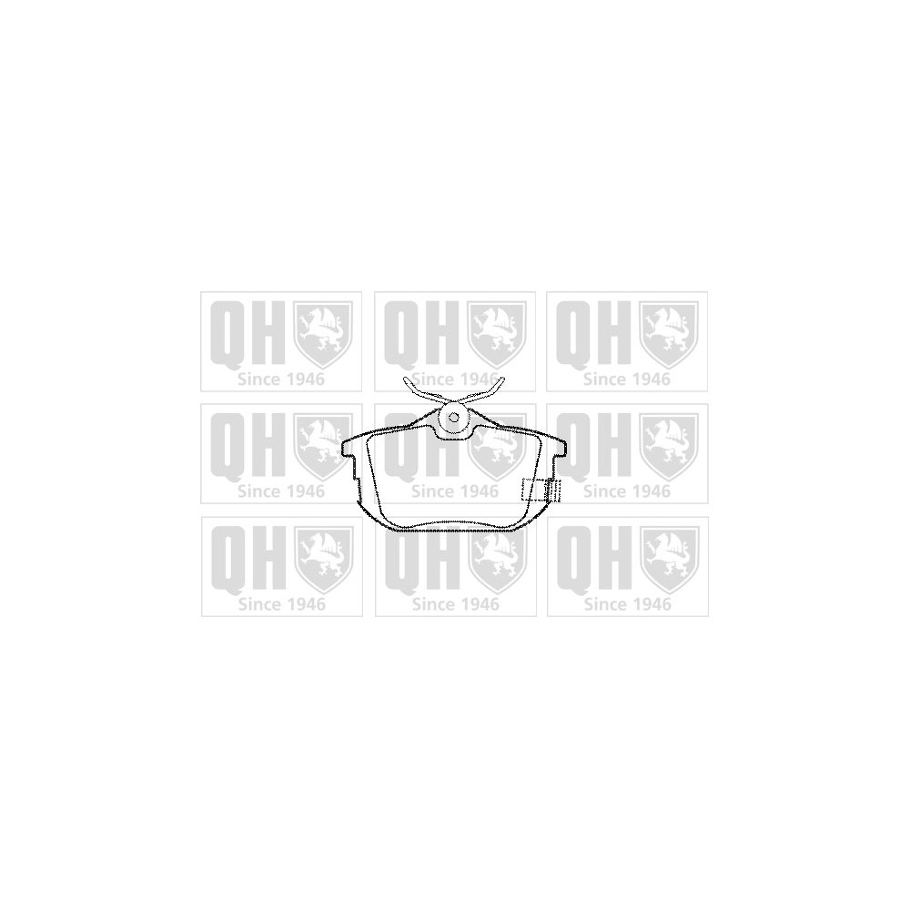 Image for QH BP973 Brake Pad Set