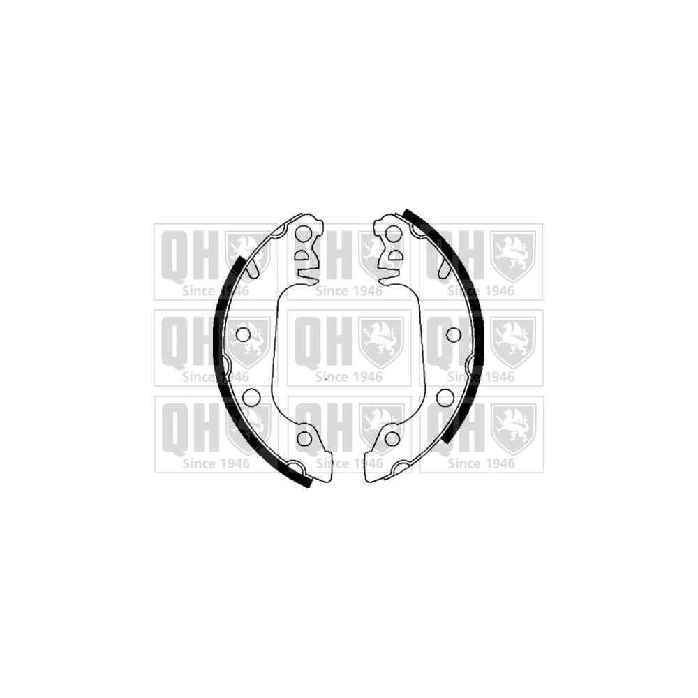 Image for QH BS545 Brake Shoes